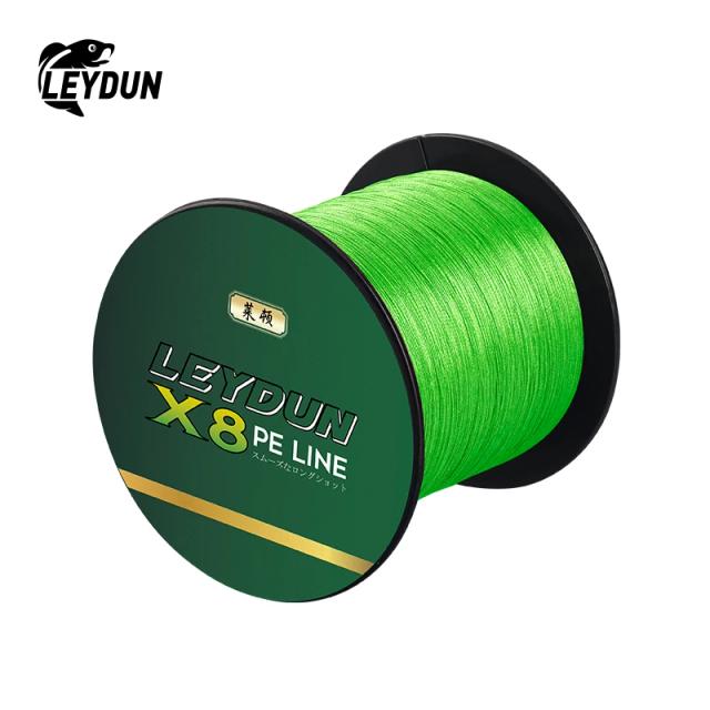 Leydun Linha de Pesca Multifilamento Trançada 500m 8 Fios Suave
