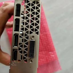 Xfx rx 580 placa gráfica, 4gb, usado, para computador desktop, adm, pc, cartão, 580, 570, não mineração, videogame - Image 5