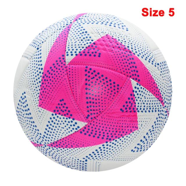 Bola de Futebol Profissional Soft PU Tamanho 5 - Alta Qualidade, Sem Costura, Ideal para Treinamento e Jogos ao Ar Livre