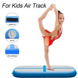 Tapete de ginástica inflável para crianças, 100x60x10cm, pista de ar, para meninos e meninas, academia, yoga, treinamento de chão - Image 1
