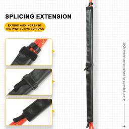 Escalada Corda Capa Protetora, Anti-Wear Corda Guarda, Equipamento de Rocha, Fita Mágica, PVC Arborist, 1 a 10Pcs, 50cm - Image 3