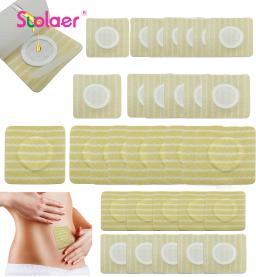 Remendos descartáveis de óleo de rícino para umbigo, envoltório de pacote de óleo de rícino com almofada de algodão altamente absorvente, adesivo de cobertura de umbigo - Image 1