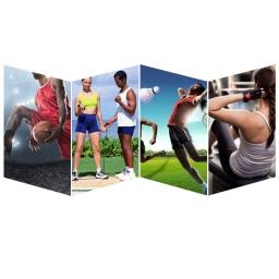 Pulseiras de pulso duplo para esportes e atividades ao ar livre, 2 camadas de espessura, pano felpudo, absorção de umidade para corrida, futebol atlético - Image 2