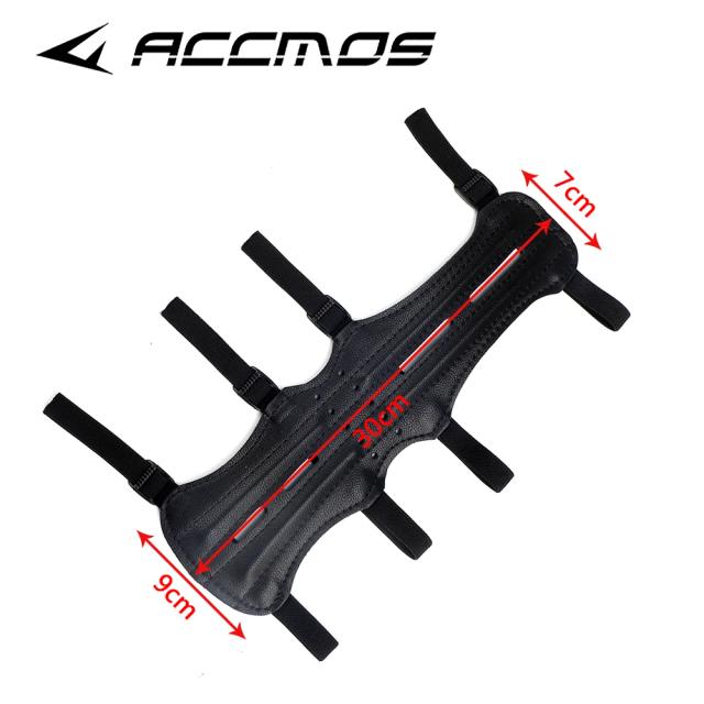 Braçadeira de Couro Ajustável para Arco e Flecha - Proteção Confortável para Práticas de Caça