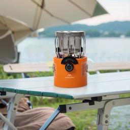 Camping Assar Fogão, Fogão Exterior Ajustável, Mão Aquecedor, Aquecedor de Tenda, Pesca no Gelo, Caminhadas, 2 em 1, Inverno - Image 4