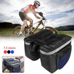 Ciclismo à prova dwaterproof água saco da bicicleta da motocicleta cauda bagagem mala sela saco de bicicleta moto lado equitação saco acessórios ciclismo quente - Image 1