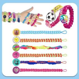 Amizade Pulseira Fazendo Kit Para Meninas Crianças DIY Artesanato Kits String Para Fazer Jóias Favorecido Aniversário Brinquedo de Natal Presentes - Image 3