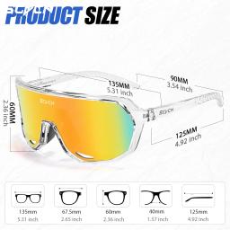 Scvcn ciclismo óculos para homens e mulheres, óculos esportivos fotocromáticos, bicicleta de vidro, bicicleta MTB, equitação, óculos de pesca, UV400, novo - Image 6