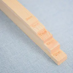 Guia De Placa De Argila De Cerâmica, Tira De Madeira De Pinho, Régua De Madeira, Ferramenta De Corte De Argila De Rolamento, 3mm, 5mm, 7mm, 10mm, 12mm, 10Pcs - Image 6