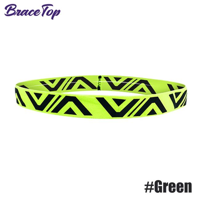 Bracetop Bandanas de Yoga em 20 Cores: Faixas Antiderrapantes para Cabelo em Atividades Fitness e Esportes Femininos