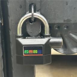 Anti-Theft Siren Alarm Lock para bicicleta, Porta da motocicleta, Cadeado impermeável universal, Porta, Impermeável, 110db - Image 1