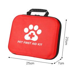 Impermeável Custom First Aid Kit para Animais de Estimação, Saco De Cão De Emergência, Viagem, Casa, Carro, Suprimentos Médicos - Image 4