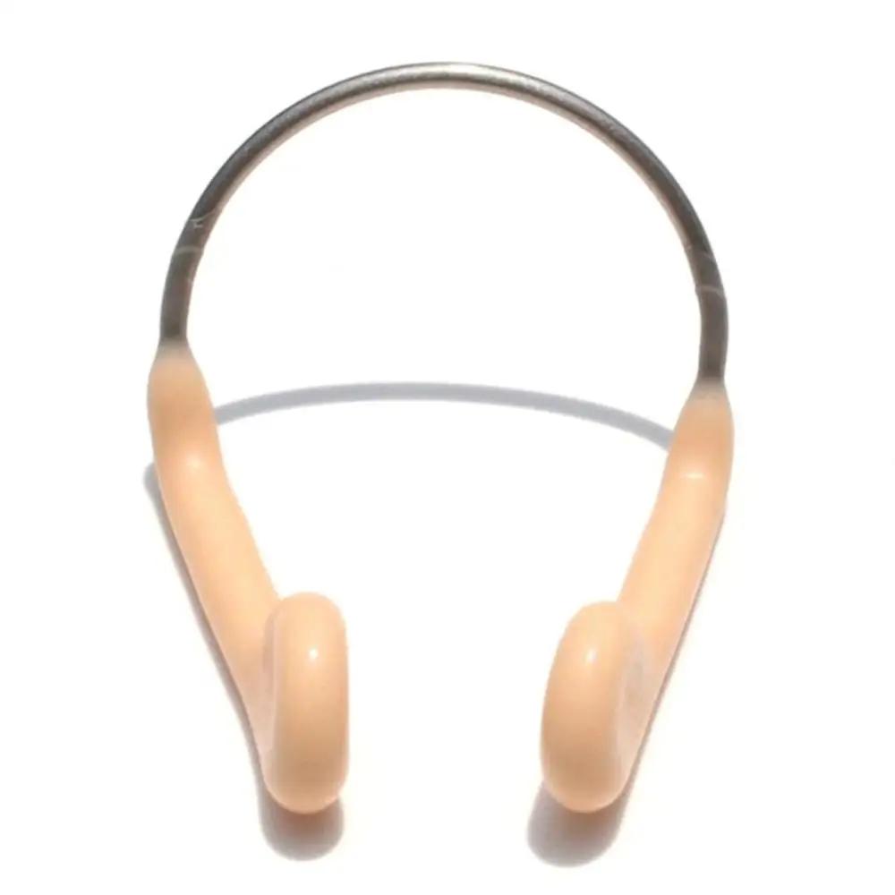 Unisex de buceo, natación, snorkeling, entrenamiento, marco de Metal, Clip para la nariz, portátil, cómodo, suave, Material de silicona de alta calidad - Image 1