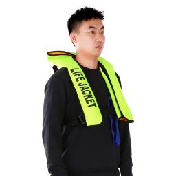 Auto colete salva-vidas inflável para adultos, flutuador de segurança, esportes aquáticos, caiaque, pesca, surf, canoagem, colete de sobrevivência - Image 5