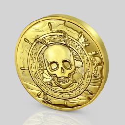 One Piece Moeda Comemorativa Anime, Moedas De Ouro, Lembrança De Roronoa Zoro, Coleção De Arte, Presentes De Metal - Image 4