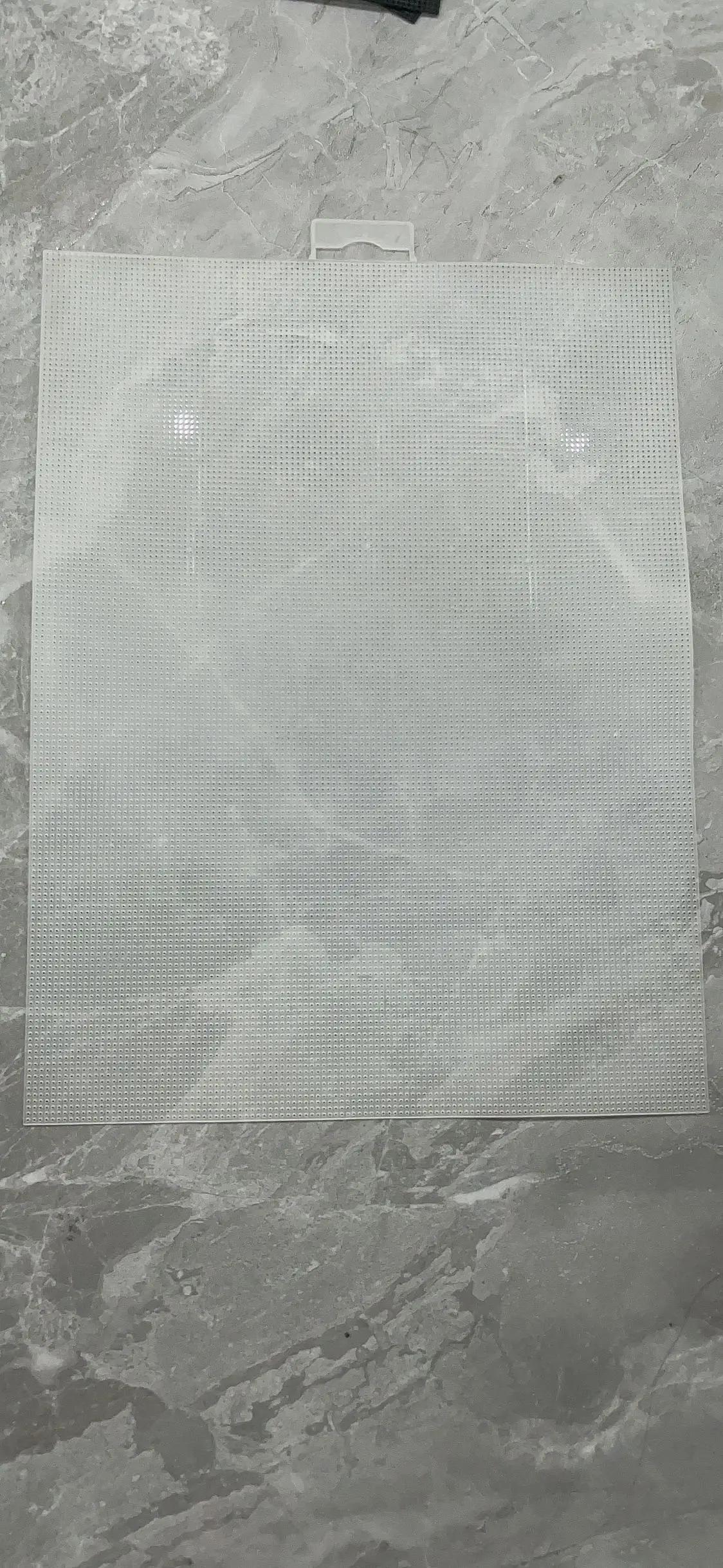 Tela de lona de plástico para DIY, bordado, tricô, artesanato, ponto cruz, 28x21cm, 14ct, 1pc - Image 1