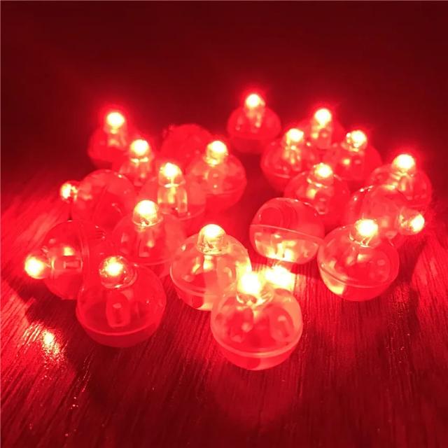 Luz LED Flash Luminosa para Decoração: 10 Lâmpadas para Casamentos, Festas de Aniversário e Natal