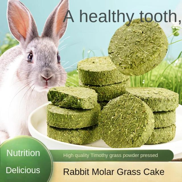 Biscoitos Saudáveis para Animais de Estimação: Snacks de Grama para Coelhos, Hamsters, Cobaias e Chinchilas