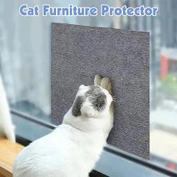 Auto-adesivo Cat Scratching Mat, Escalada Pad, Wall Scraping, Proteção Móveis, Sofá - Image 2