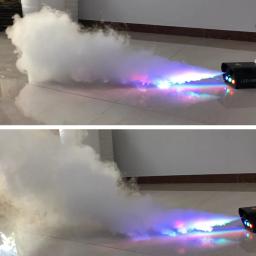 Máquina portátil de fumaça com luzes LED RGB, desinfecção Stage Disco, DJ Home Party Show, atmosfera Efeito Fogger Machine, 400W - Image 4
