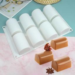 Silicone Molde Pastelaria para Doces Bolo, Oval, Tira Longa, Mousse, Formas, Bandeja, DIY Caseiro, Doces Franceses, Molde de Cozimento - Image 4