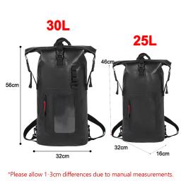 X501A impermeável natação saco, mochila, balde seco saco, armazenamento sacos, rafting esportes, caiaque, canoagem, viagens, ao ar livre, 25l, 30l - Image 6