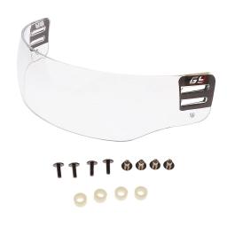 Dois ce certificado anti nevoeiro e anti risco gelo hhockey capacete máscaras e semi escudos, incluindo acessórios de instalação - Image 4