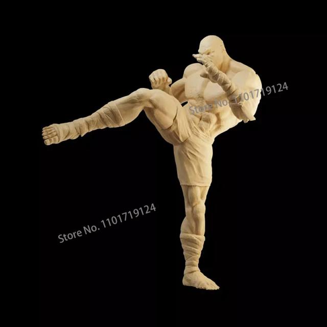 Estatueta Miniatura de Ryu Ken Vega - Figurinha Masculina em Cenário de Tabela, Modelos 1/64, 1/43 e 1/35