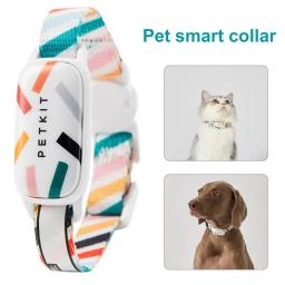 Gato tag bluetooth gato nome tag encontrar sino olhando ajustável volume fivela de monitoramento de saúde anti-asfixia cão tag pet suprimentos - Image 1