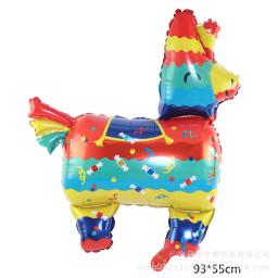TACO Panqueca Balão Comida Festival Festa Abacate Pinata Cactus Balões de alumínio mexicanos - Image 5