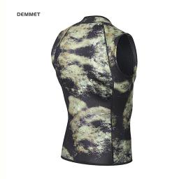 Camuflagem Neoprene Mergulho Vest para Homens e Mulheres, 3mm Wetsuit, Shorts Pesos, Fato de Natação Sem Mangas, Colete de Pesca Surf, Drop Ship - Image 2