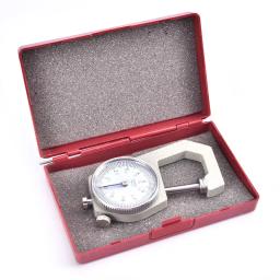 Medidor de espessura de papel com mostrador, ferramenta para medição, para flide couro, 0 a 10mm, 0 a 20mm, novo - Image 3
