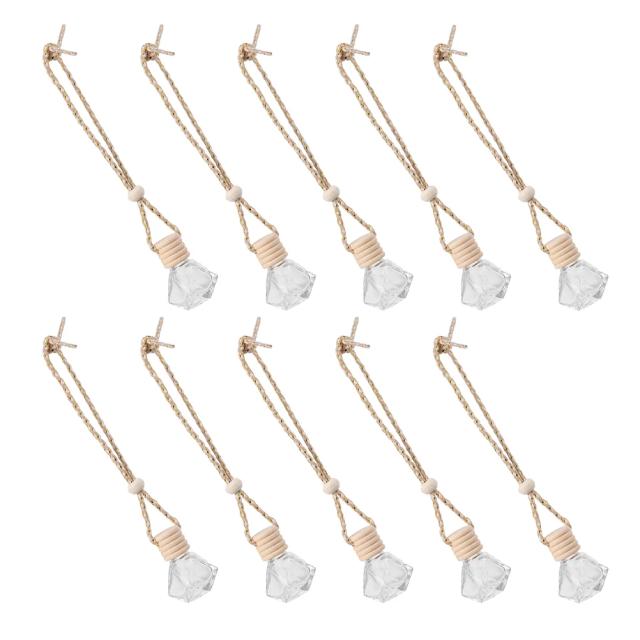 Difusor de Aromaterapia Carro: Pingente com Garrafa para Fragrância Interior e Ambientes Perfumados