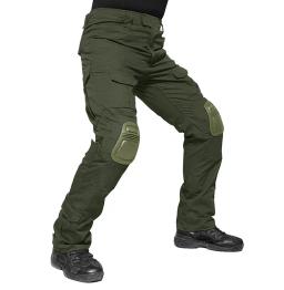Ternos táticos de paintball, roupas de trabalho, uniforme com vários bolsos, camisas de combate camufladas, calças cargo com capuz, joelheiras, roupas de caça - Image 3