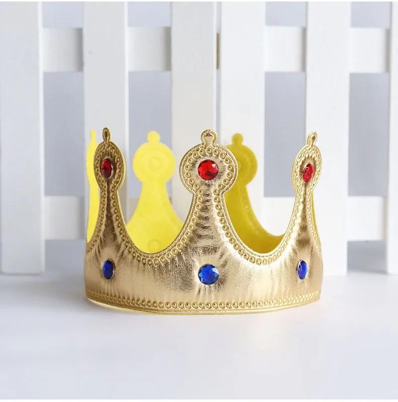 Chapéu coroa para festa de aniversário, chapéu coroa, sereia, 1 °, 2 °, 3 °, festa de bebê, feliz aniversário, número 1, 2, 3 - Image 1