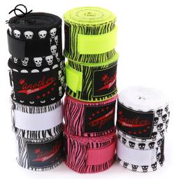 Luvas De Boxe De Bandagem Elástica, Suporte De Pulso, Treinamento De Kickboxing, Muay Thai, Envoltórios De Mão MMA, 1 Par, 3m, 5m - Image 1