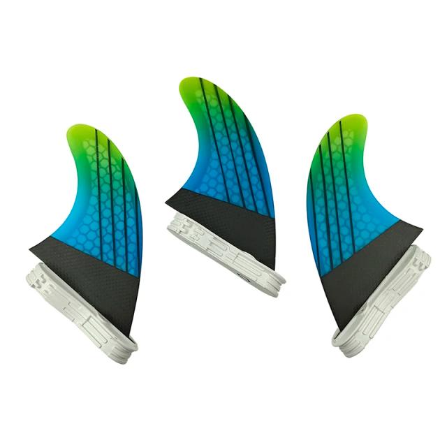 Aletas de Surf Upsurf FCS: Quilhas Thruster de Fibra de Carbono G5/G7/AM1/AM2 para Desempenho Ideal na Prancha