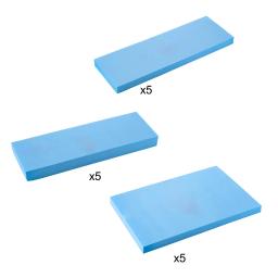Folha de laje de espuma para arquitetura, alta densidade modelo Diorama Base Material, cena esculpindo rochas, esculpindo montanhas, 2 pcs - Image 5