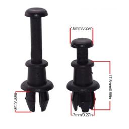 Carro Clips Retainer para Tronco, Preto Veículo Tronco, Bagagem Rack Gancho, Pivot Fastener Buckle, Interior Cartão Guarnição, forro da porta, braçadeira fixa, 2 pcs, 4pcs - Image 5