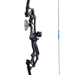 Longbow reto tradicional para tiro com arco direito, besta de tiro, caça, arco para baixo, 20, 30, 40, 50lbs, 1 conjunto - Image 6