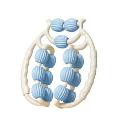 Rolo massageador redondo para cintura, músculos abdominais, anel de perna, clipe de fogão para limpar o meridiano, ferramentas portáteis de massagem de celulite - Image 3