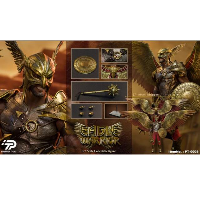 Figuras de Ação Hawkman com 68 cm de Envergadura - Brinquedo Premium, Presente Perfeito para Hobbies, Modelo PT0005 em Estoque