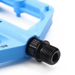Pedais de bicicleta ultraleves com rolamento duplo du, com refletor, pedais planos para mountain bike, plataforma de bicicleta, acessórios para bicicleta - Image 4