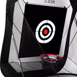 Rede de lascar golfe, rede de alvo de golfe, equipamento de treinamento de balanço para prática de balanço, presente interno e externo para amantes de golfe - Image 2
