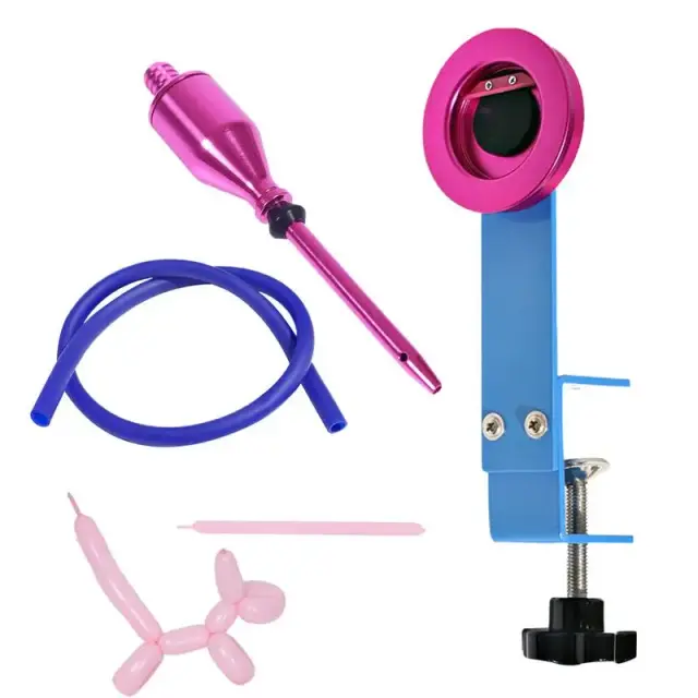 Kit Completo para Recheio de Balões: Ferramenta de Enchimento com Gravata e Expansor para Festas de Aniversário.