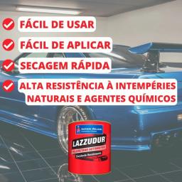 Tinta Esmalte Automotivo PU Lazzudur Branco Geada 675ml - Image 3