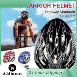 Capacete de Bicicleta para Homens e Mulheres, Mountain Bike, Segurança Esportiva, Ajustável, Ultraleve, Equitação, Gota, Motocicleta, Corrida - Image 1