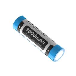 Weltool INR18-38 3800mAh 18650 Bateria de íon-lítio superior plana - Image 2