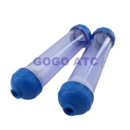 Transparente pequeno T33 shell copo do filtro Filtro de Aquário DIY shell material Sem Cheiro de alta pressão tubo reto garrafa Filtro - Image 3
