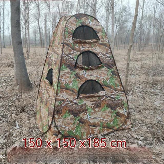 Camuflagem do Pássaro: Barraca Portátil para Acampamento, Pesca e Abrigo Solar